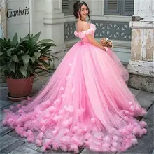 Illusion vestidos quinceanera Vestidos de 15 Anos Organza Ball Gown Quinceanera Dresses Crystals Prom Dress Flowers