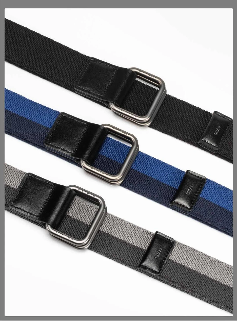 XIAOMI 125cm CT3801 3.8cm Sports Leisure Tactical Belt For Man Women Quick Release Buckle Elastic Fabric Bel (8)