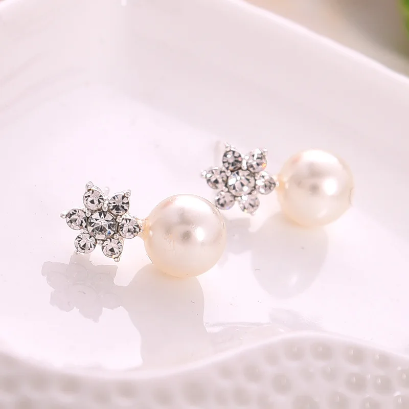 Новые серьги Aretes Brincos E8 Yiwu прямые продажи с фабрики корейские снежинки для ногтей маленькие ювелирные изделия