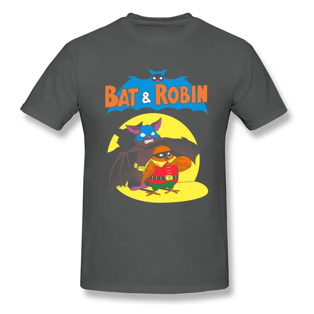 bat and robin 10104 Summer/Autumn 100% Cotton O Neck Tops & Tees Short Sleeve Custom Tee Shirt 2018 Popular Crazy T Shirts bat and robin 10104 carbon