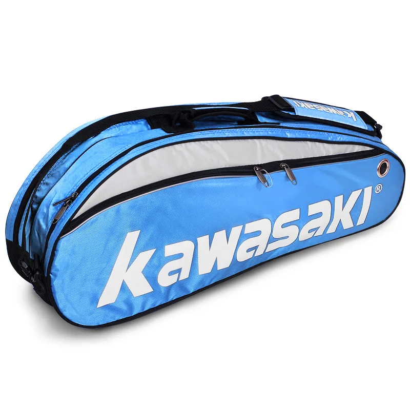 Сумка для бадминтона, на одно плечо, ракетка, спортивные сумки с сумкой для обуви, может держать 3-6 шт ракетки - Цвет: light blue