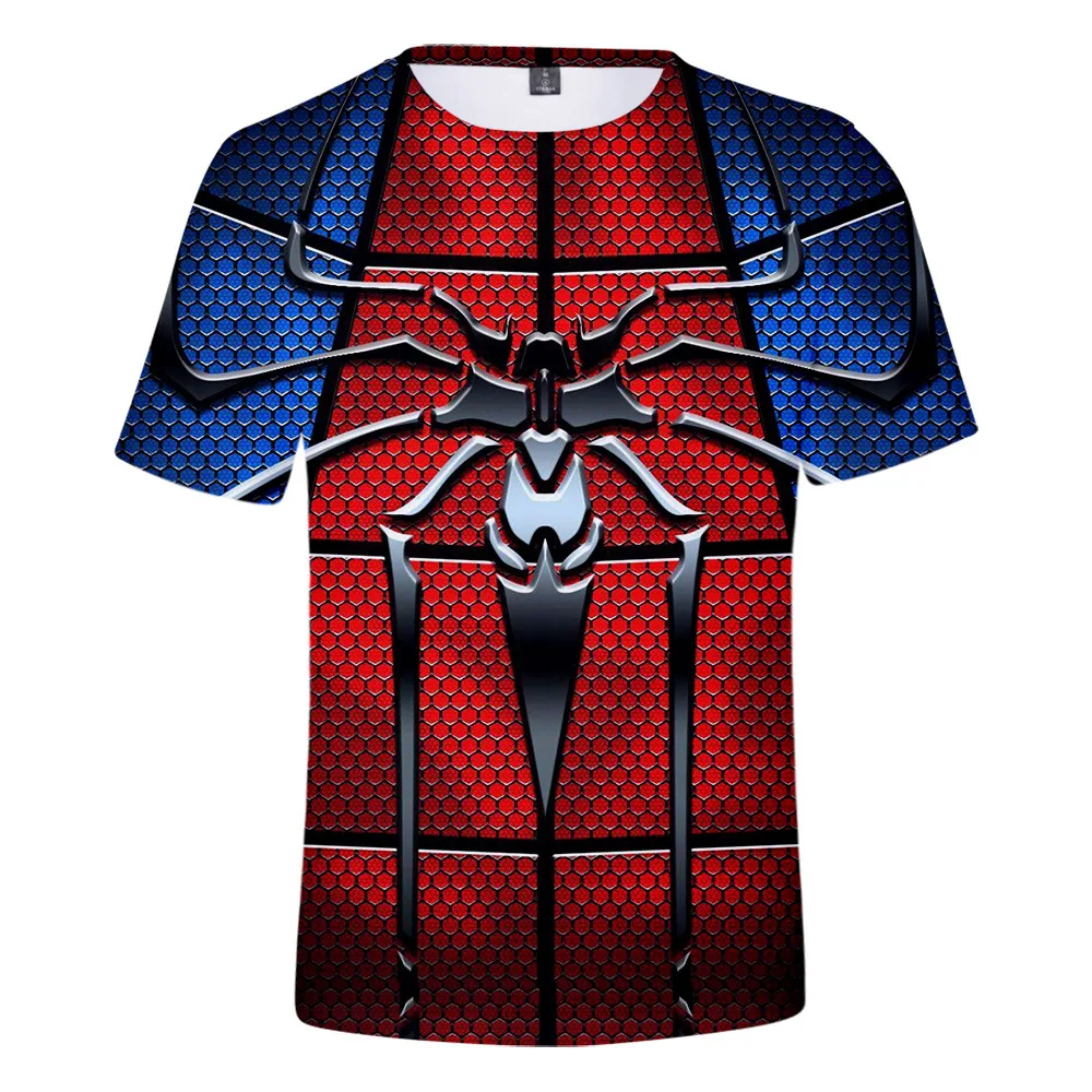 New Fashion Couples Men Women Unisex Spider-Man:Homecoming Funny T Shirts 3D Print No Cap Casual Hip Hop Kid Tee Top 2XS-4XL