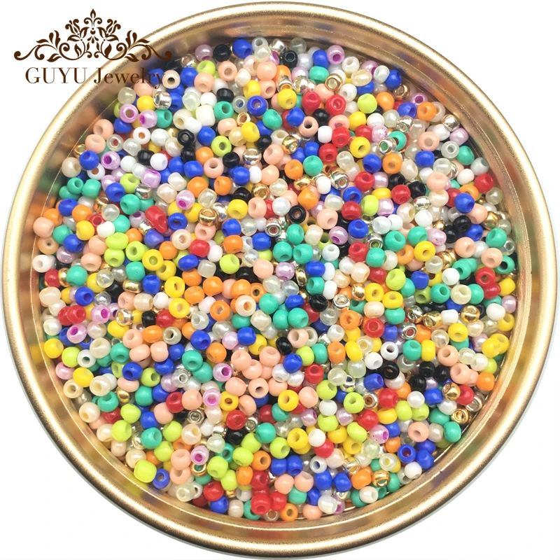 jewelry accessories/21 Color 2mm 1500pcs 20g diy seed beads/beads for jewelry making/bead for clothing or jewelry design
