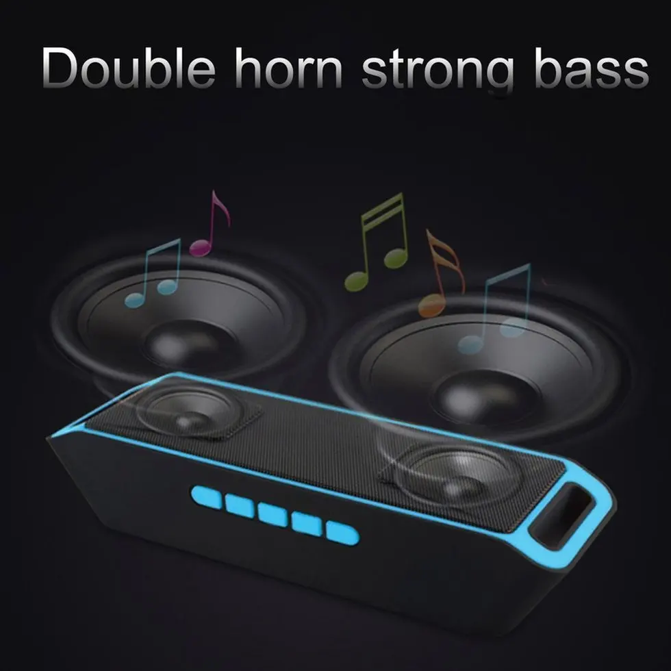 10 шт. стерео Беспроводной Bluetooth Динамик 3,0 USB Flash Super Bass Y30 MP3 плеер