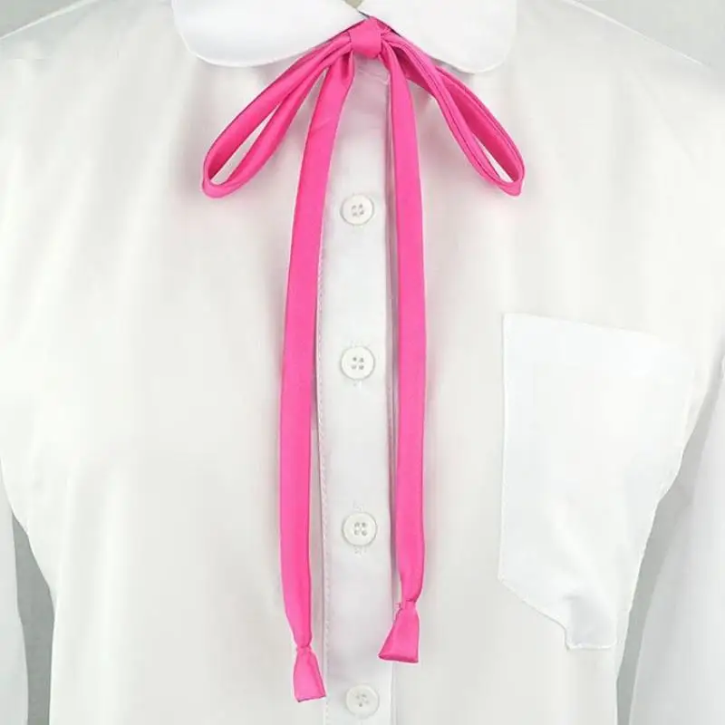 JK uniform collar rope girl collar rope flare sailor suit bow tie elegant Chic collar flower ribbon