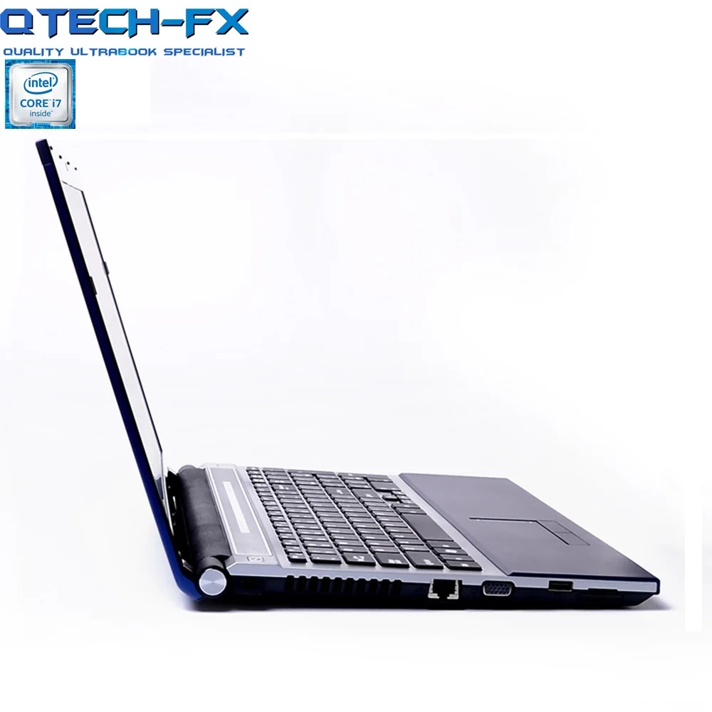 I7 игровой ноутбук 15 6 "8 Гб RAM SSD 256 ГБ/128/64 + 750 HDD DVD быстрый процессор металлический