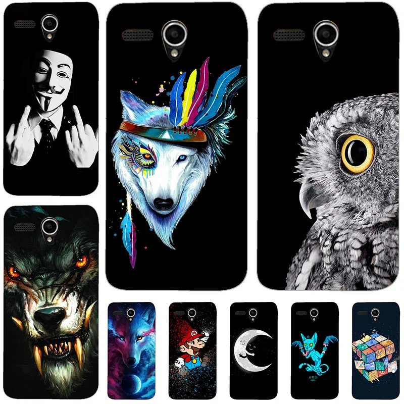 Модный чехол для телефона с рисунком в виде животного Lenovo A6 Note A1000 A1010 A2010 A2020 A5000 A536
