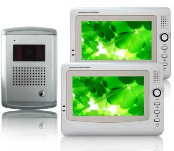 

XinSiLu New Arrival 7"color video door phone/doorphone / intercom system,nightvision(1 to 2)