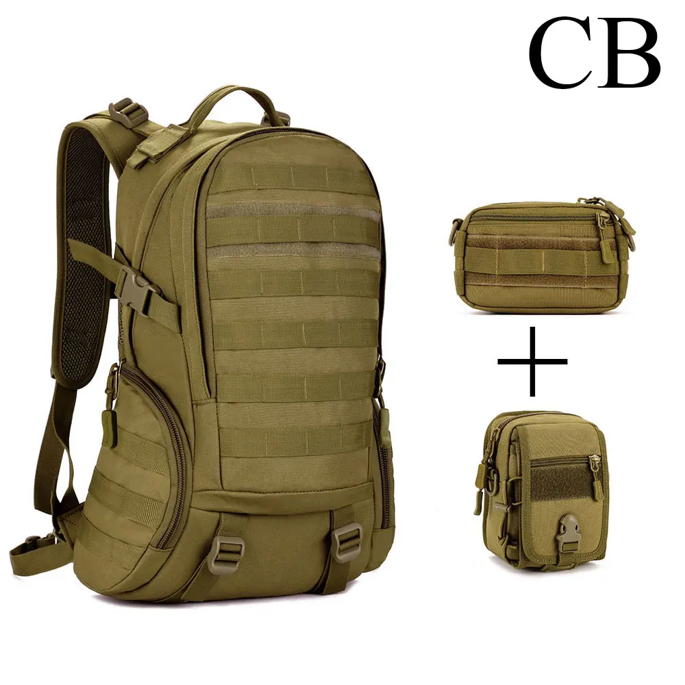 SINAIRSOFT Военный Тактический штурмовой пакет армейский Molle Водонепроницаемый Открытый походный кемпинг охотничий комбинированный рюкзак - Цвет: CB