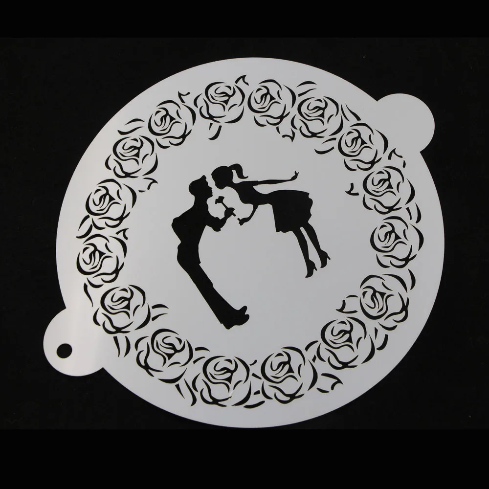 1 шт. полупрозрачный дизайн для украшения торта|stencil paper|girl mp3stencil template |