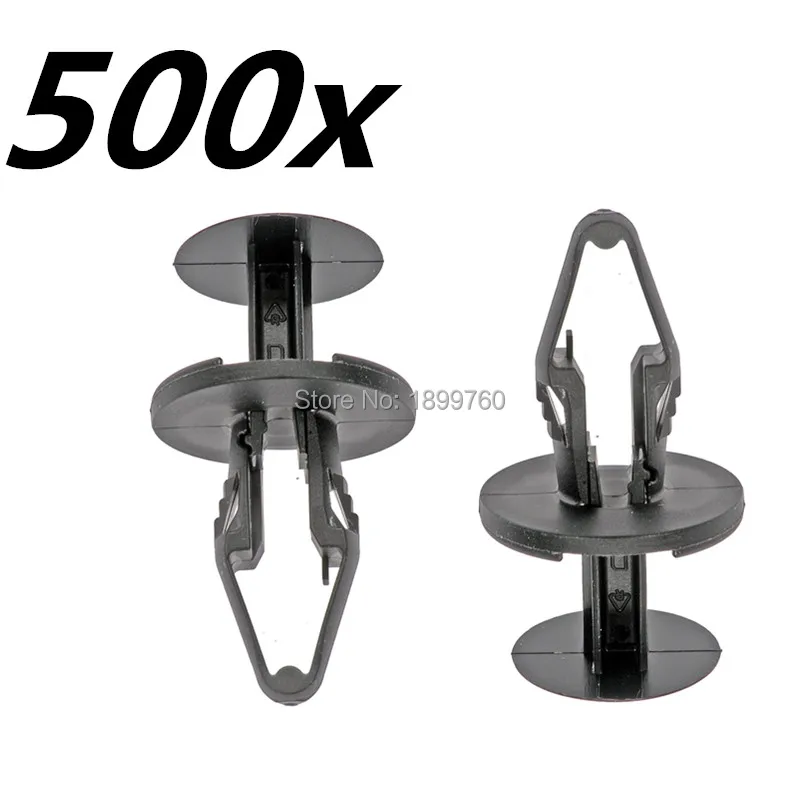Оправка бампера 500x хомут для гвоздей/брызговик Honda Accord CRV Renault Peugeot 307 206 407 308 406 Citroen