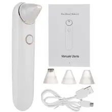 Электрический акне смазка угрей всасывание удаление очищает поры лица устройство для очищения кожи массажер для лица