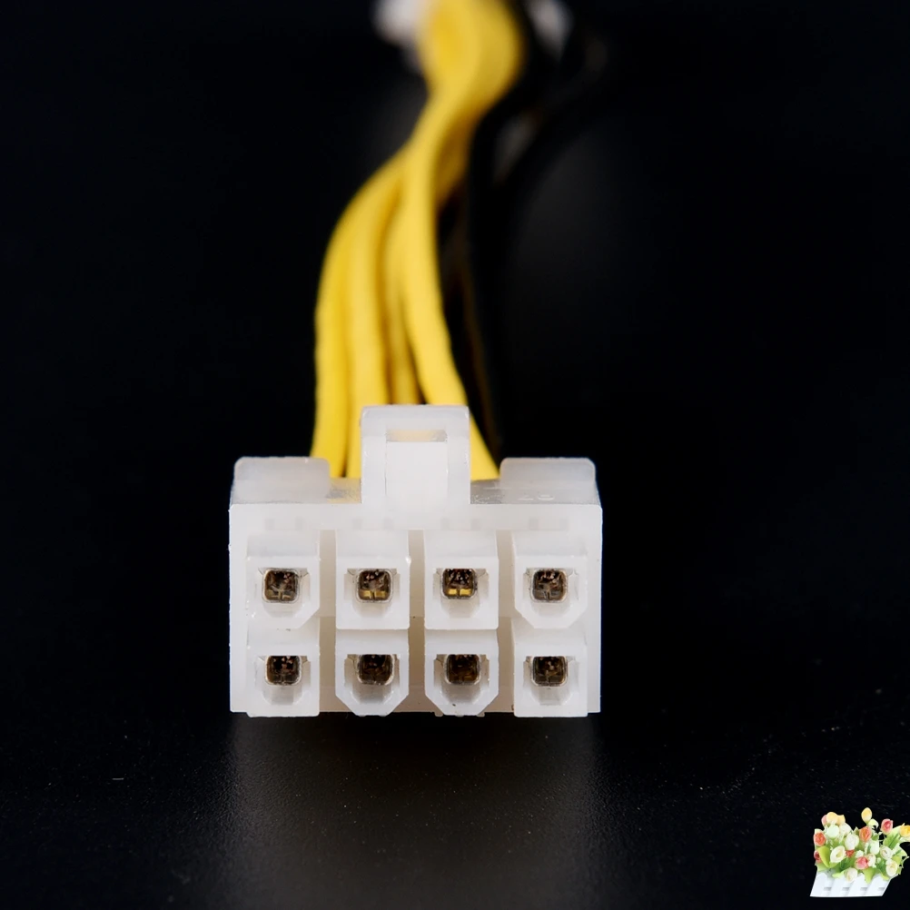 1 шт. 12В ATX P4 в EPS 8pin 4 контактный штырьковый разъем для ЦП кабель питания свинцовый