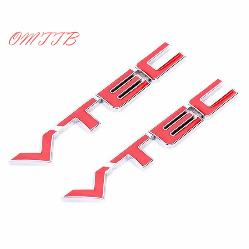 

3D VTEC Full Metal Zinc Alloy Car Styling Refit Emblem Fender Tail Body Badge Sticker for Honda Civic Accord Odyssey Spirior CRV