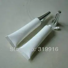 10 мл X 100 пустой белый eyecream Мягкая трубка, динамик форма сантехника шланг косметический контейнер для крема мягкие тюбики