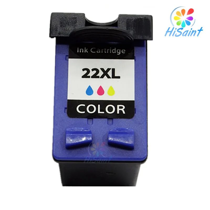 

Sale Color Ink Cartridge Cartridges For HP 22 for HP PSC 1402 1406 1408 1410 for HP Dsekjet D1360 D1460 D2360 D2460 3920 Best