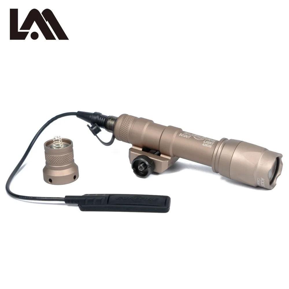 LAMBUL M600C Тактический РАЗВЕДЧИК свет стрелковое оружие Свет Светодиодный фонарь для охоты постоянной и мгновенный Выход с хвостом