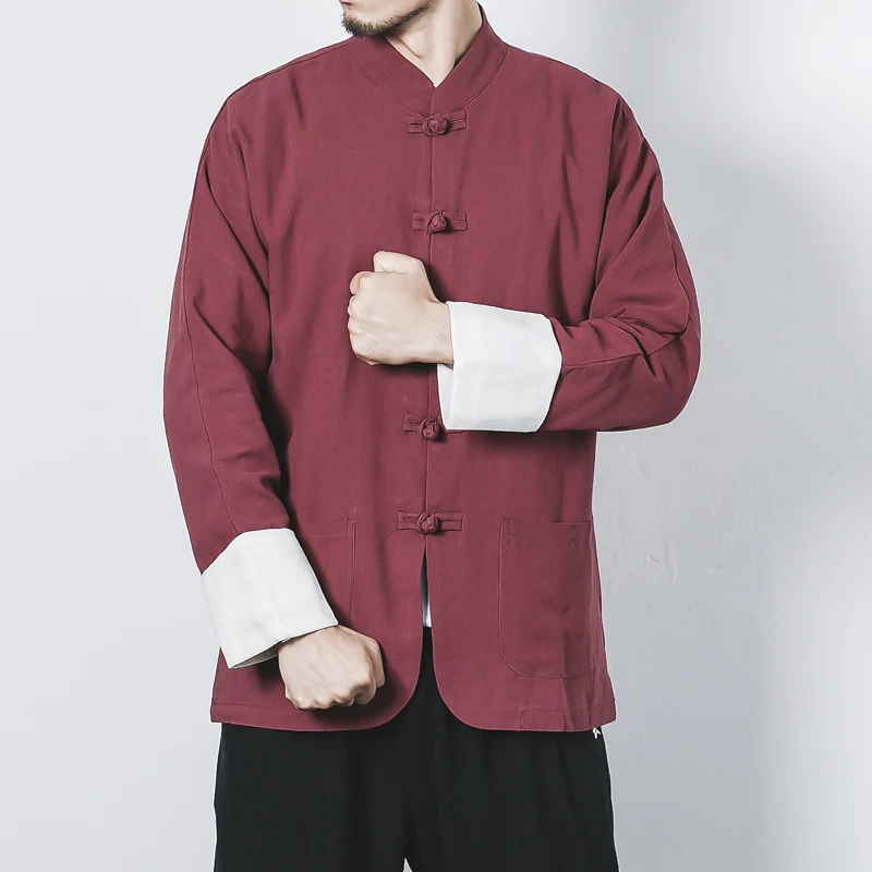 Hanfu Chinese wind disc buckle Traditional Chinese Style Jacket Chinese Kung Fu coat Hanfu Chinese wind disc buckle Traditional Chinese Style Jacket Chinese Kung Fu coat