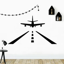 Fashion Plane Sticker Waterproof Vinyl Wallpaper Home Decor Pvc Wall Decals Rooms Home Decoration Fashion Plane Sticker Waterproof Vinyl Wallpaper Home Decor Pvc Wall Decals Rooms Home Decoration