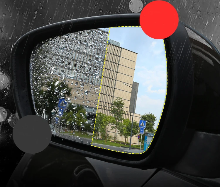 

Lsrtw2017 Nano Car Rearview Waterproof Mirror Film for Geely Boyue 2016 2017 2018 2019 2020
