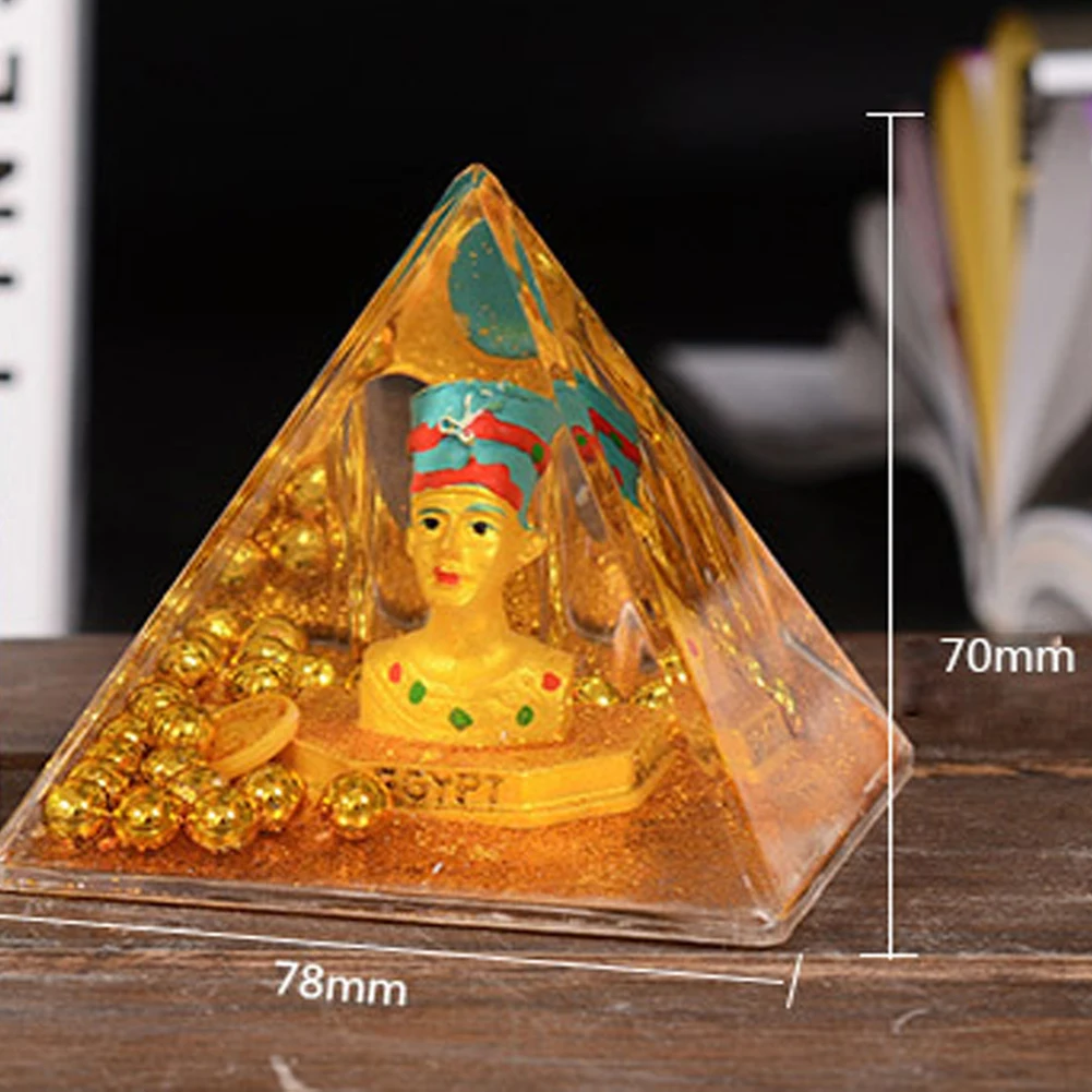 

Home Decoration Crafts Egyptian Pyramids Pen Holder office creative Craft ornaments Africa Pyramid Brand Craffts Best Gift 1PCS