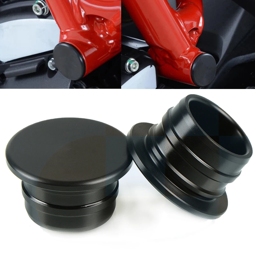 

Motorcycle Motorbike Accessories Frame Hole Caps Decor Cover Protector For Ducati Scrambler Sixty2 Classic 2016 2017 2018