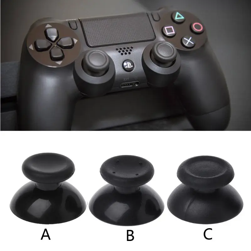 10Pcs 3D Analogue Thumbsticks Thumb Stick for DS4 PS4 Xbox 360 ...