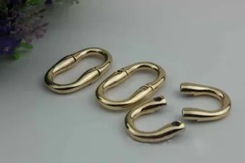 

10pcs/lot Luggage hardware accessories detachable turnbuckle DIY pale golden activity turnbuckle