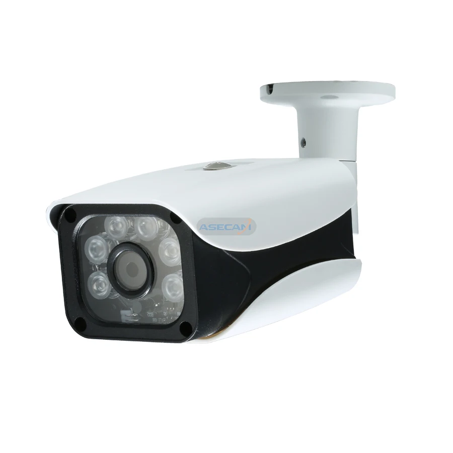New Super HD 4MP H.265 IP Camera Onvif  HI3516D Bullet Waterproof CCTV Outdoor 48V PoE Network Array 6* LED IR Security Camera