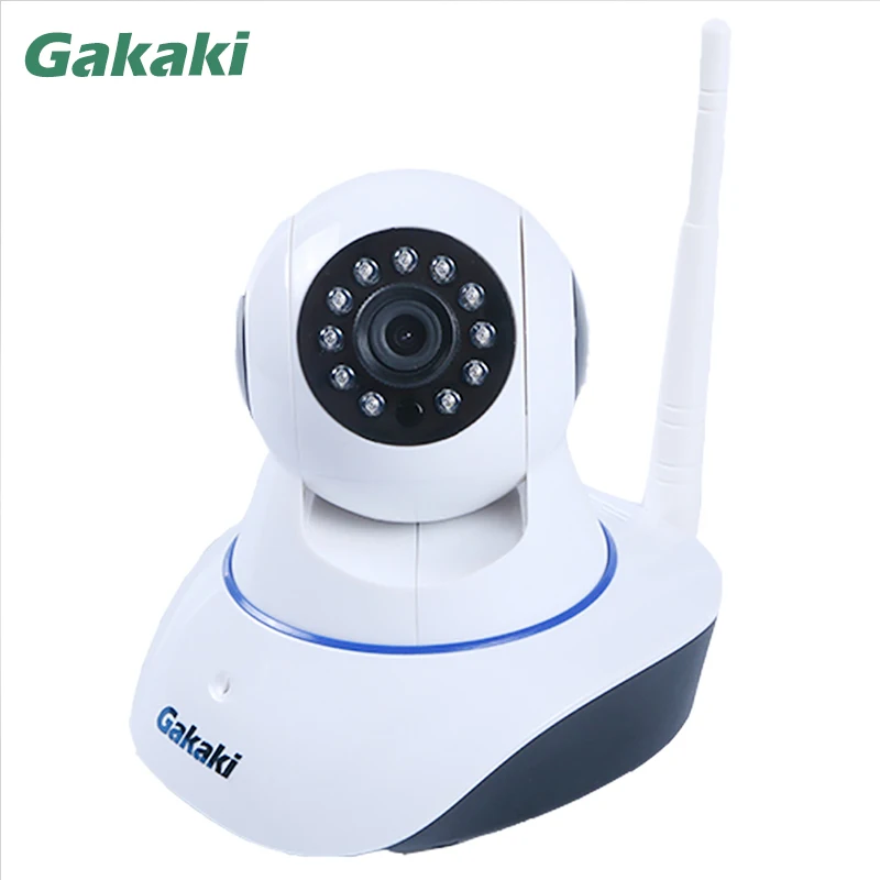 

Gakaki Mini 720P HD Wireless IP Camera Audio Record Surveillance Baby Monitor Surveillance Onvif Network CCTV Security Camera