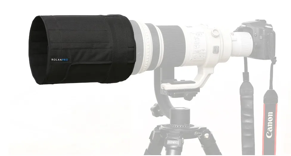 Линзы rolanpro бленда телеобъектив складной капот для Canon Nikon Sigma Tamron 400 мм f/2,8, 600 мм f/4, 800 мм f/5,6 SLR(L