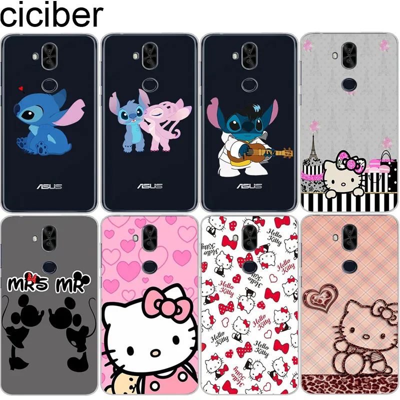 

ciciber Hello Kitty Phone Case for ASUS Zenfone Zenfone 5 Lite ZC600KL Cover for Zenfone 5 5Z ZE620KL ZS620KL Soft TPU Coque