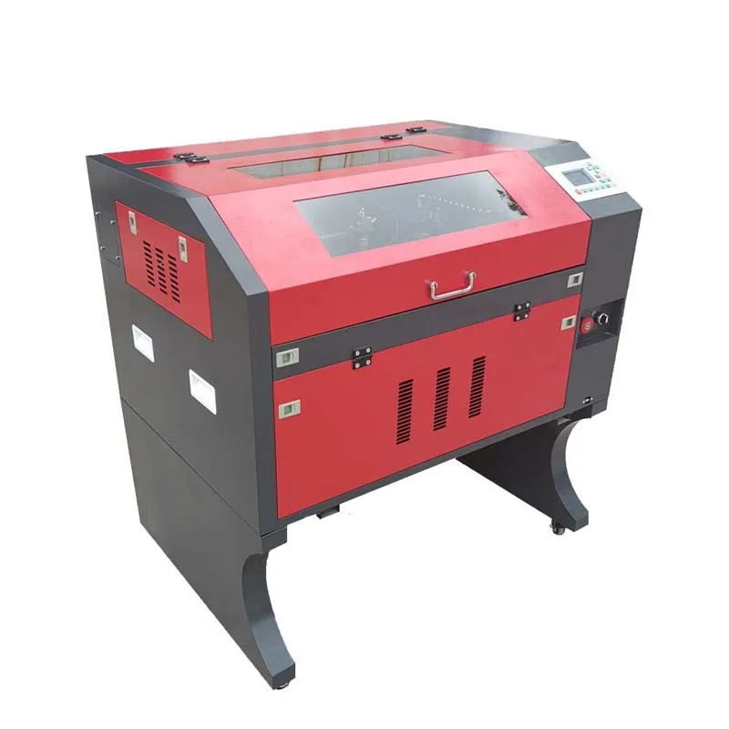 Мини лазерный гравировальный станок Ruida 4060 s 6442 50 Вт многоязычная работа CO2 гравер