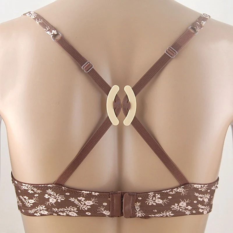 

H-Shape Cheap Women's Push Up Cleavage Control Invisible Bra Strap Belt Clip Buckle Non-Slip Buckle Hot Selling FZA0008