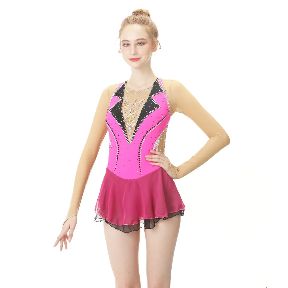 Bhzw Custom Figure Skating Dress Graceful New Brand Figure Skating Dress For Competition