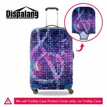 Dispalang крутой Музыкальный Чехол для чемодана, спандекс, защитный чехол для багажа, подходит для 18-30 дюймовых чехлов, аксессуары для путешествий