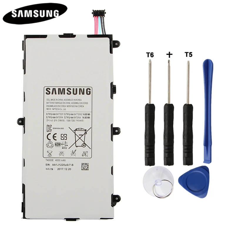 100 Original Tablet Battery T4000E For Samsung GALAXY Tab3 7.0 T210