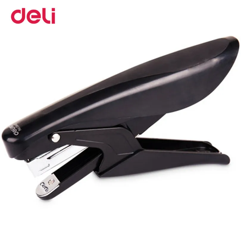 

Deli Creative Stapler Book Sewer Cartoon Set Office Normal Supplies Stationery 154*30*65mm Size Geometric Office Stapler 40D0449