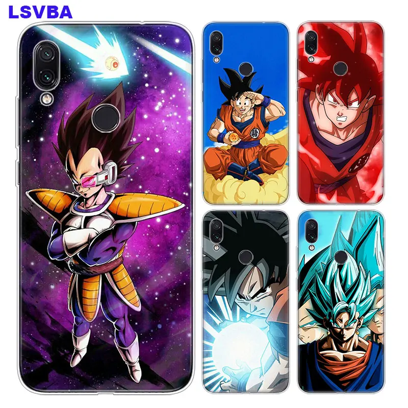 

Transparent Silicone Phone Case Dragon Ball Z Goku for Xiaomi Mi 5 6 8 A1 A2 Mix 3 Play F1 Lite Pro Redmi Note 7 5X 6X
