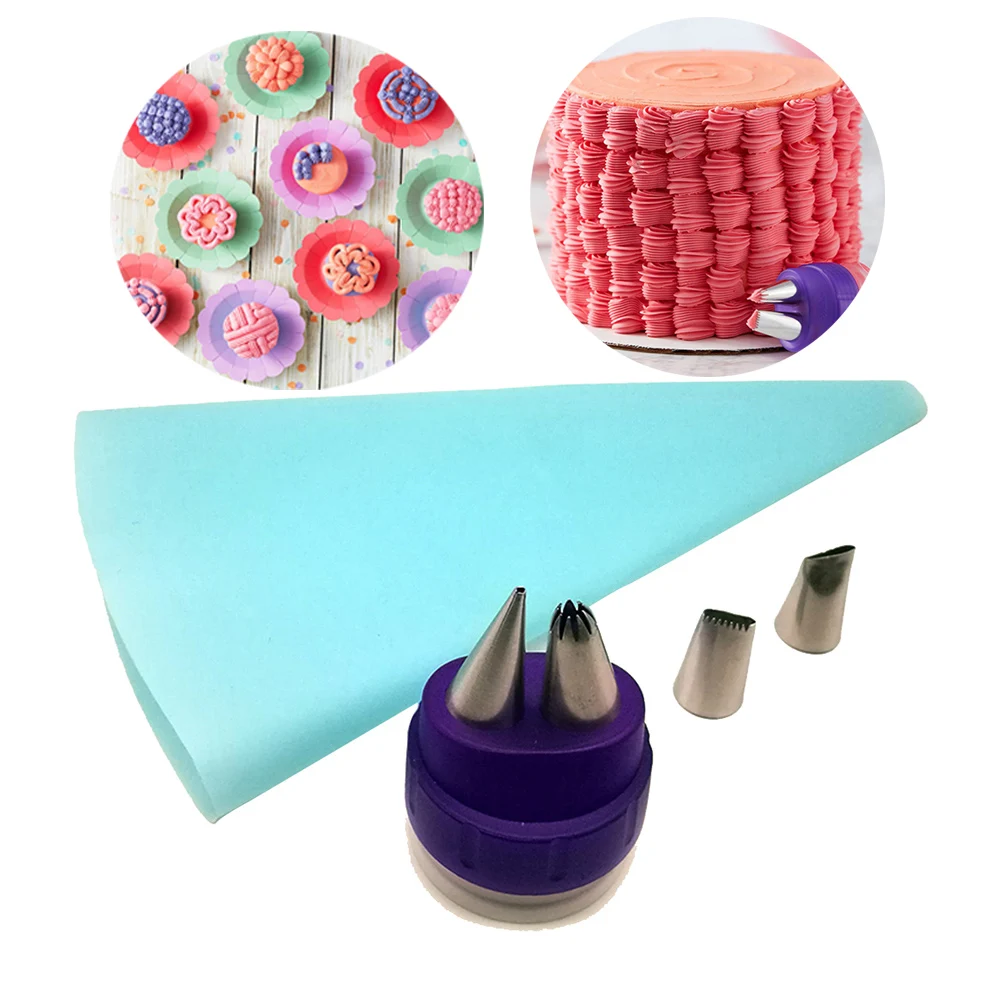 Cake DIY Decorating Tip Set 6Pcs Set Cake Tips Sugar Craft