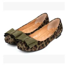 Дамы плоские ботинки женщин бездельников Европейский И Американский Стиль Квадратный носок лук Slip-On casual brown beige низкий топ плюс размер 9 10