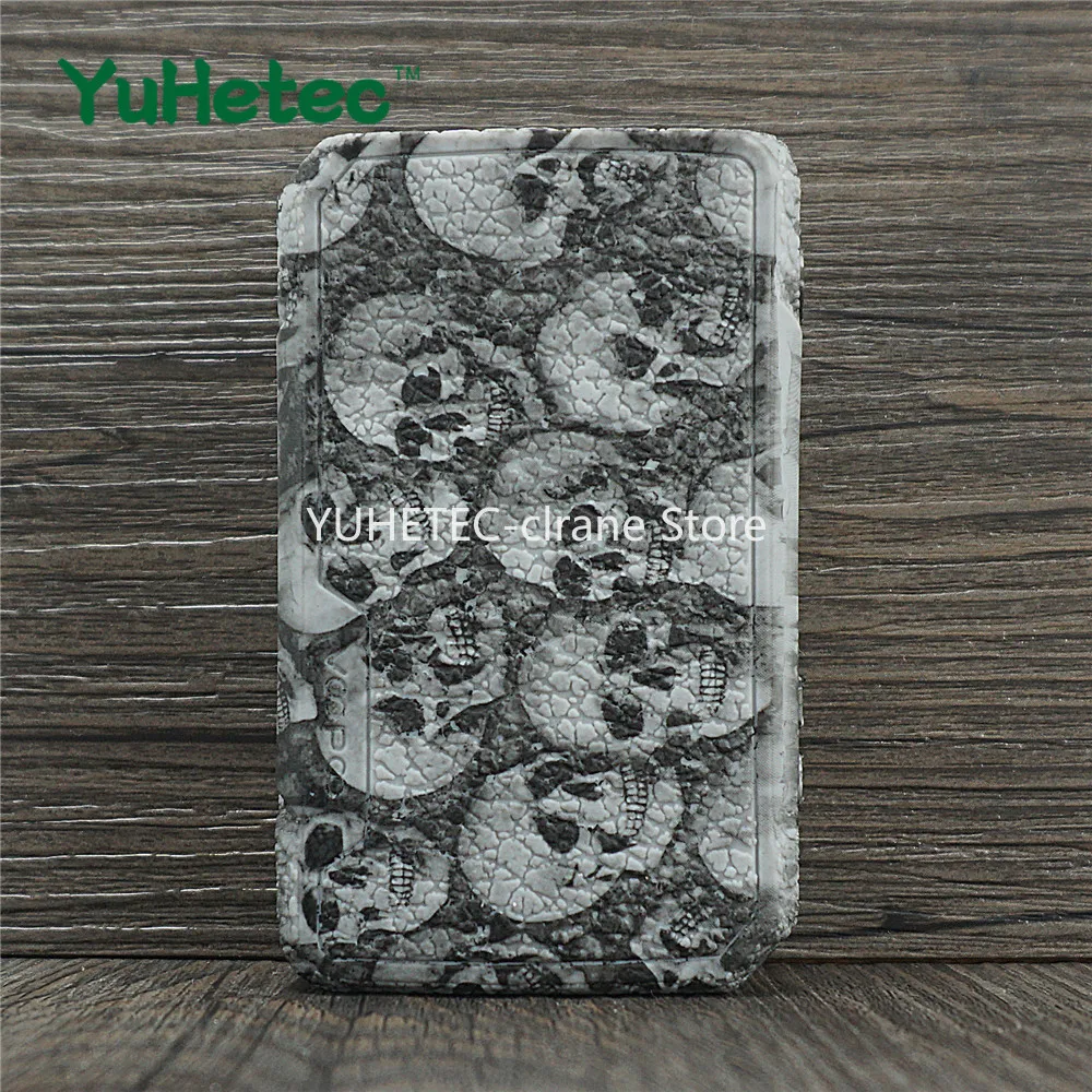 

1PCS Texture Case for VOOPOO Drag 2 177W, Anti-Slip Skull Silicone Cover Sleeve Wrap Fits Drag 2 accessories antislip duarble