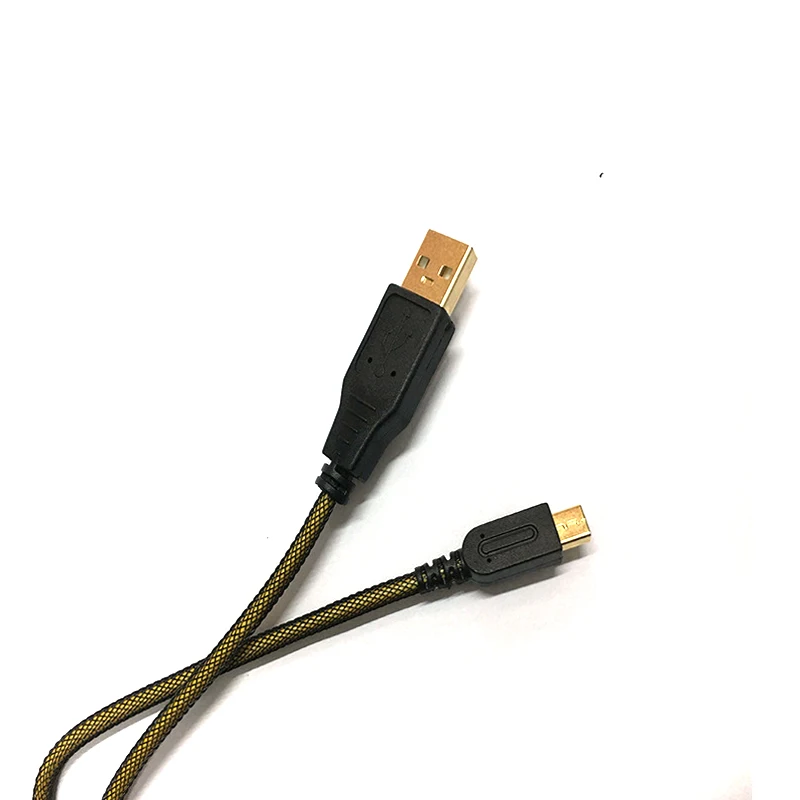 USB Charger Data Cable For Nintend New 3DS XL/ 3DS / DSi / DSi XL / 2DS Sync Power Charger Cord Cable Gold Plated Charging