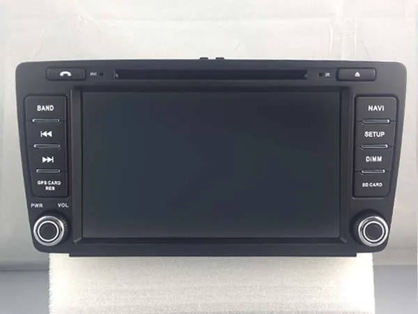Top OTOJETA Car GPS Android 9.0 Radio FOR SKODA OCTAVIA II 2004-2011 Navigation integrated DVD Capacitive screen Support Mirror Link 1