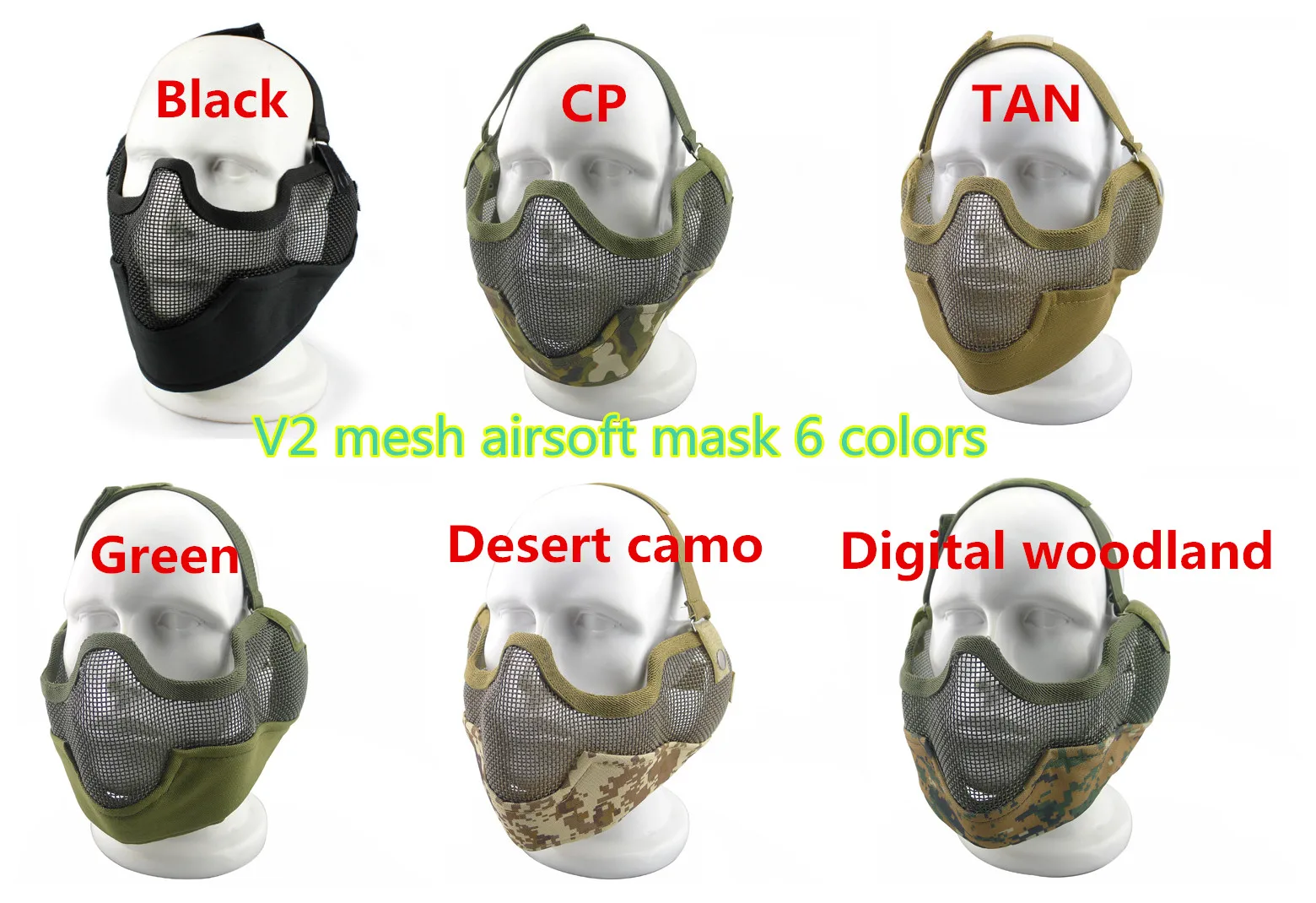 masque facial airsoft masque facial airsoft