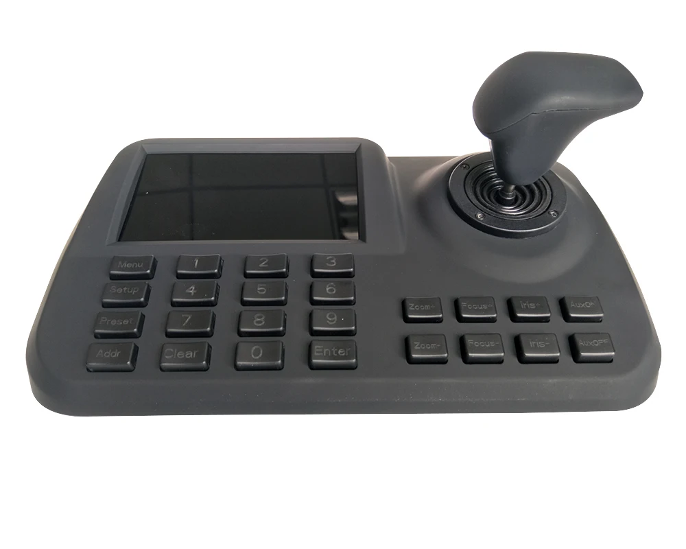  IP PTZ Camera Controller Network Keyboard ONVIF 3D Joystick 5Inch Colorful LED Display Plug and Pla