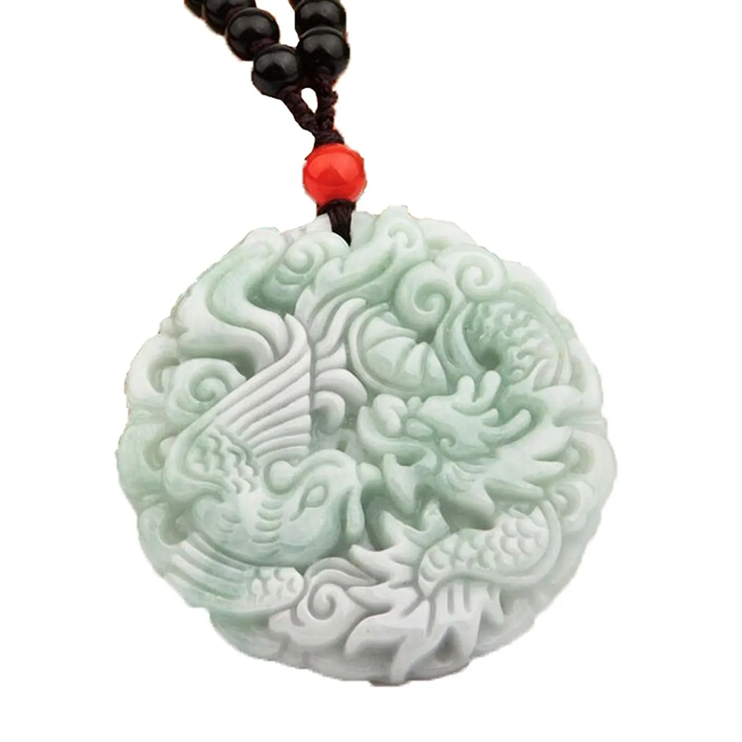 Koraba Fine Jewelry 100 Pure Natural Jadeite Ercy Hand Carved Dragon