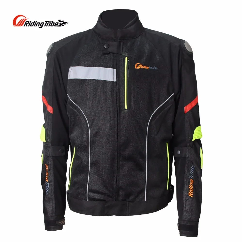 

Riding Tribe Motorcycle Jacket Breatheable Waterproof For Men Summer Protective Motocross Motorbike Clothes Body Guards JK-27