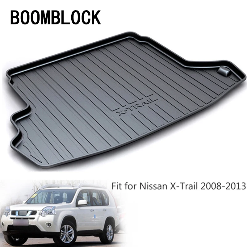 

BOOMBLOCK For X-trail Nissan X trail T31 2009 2010 2011 2012 2013 Waterproof Anti-slip Car Trunk Mat Tray Floor Carpet Pad