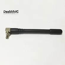 2 шт./лот 3g антенна 3dbi усиления CRC9 разъем под прямым углом резиновая антенна для HUAWEI USB модем E160 E1762 E620 E630
